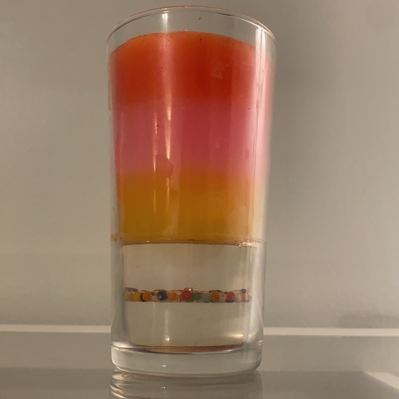 UO Sunrise Layered Candle w/ seed beads - Picture 3 of 4